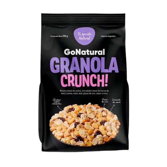 Granola Crunch x 290 gr. - GoNatural