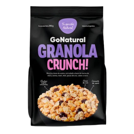 Granola Crunch x 290 gr. - GoNatural