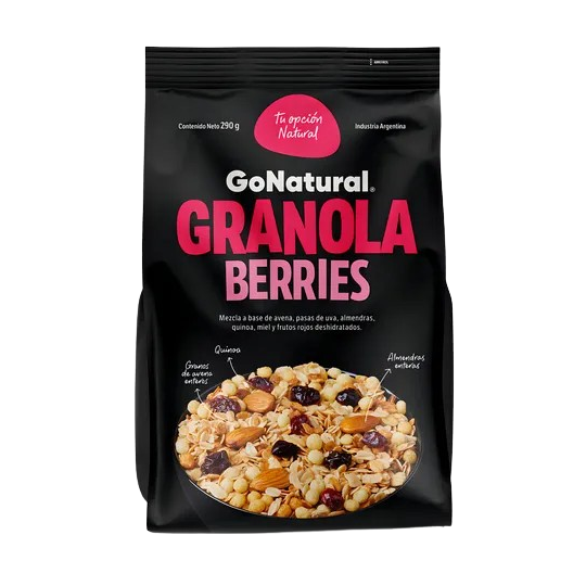 Granola Berries x 290 gr. - GoNatural