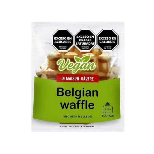 Waffles Belgas Veganos x 65 gr. - La Maison Gaufre