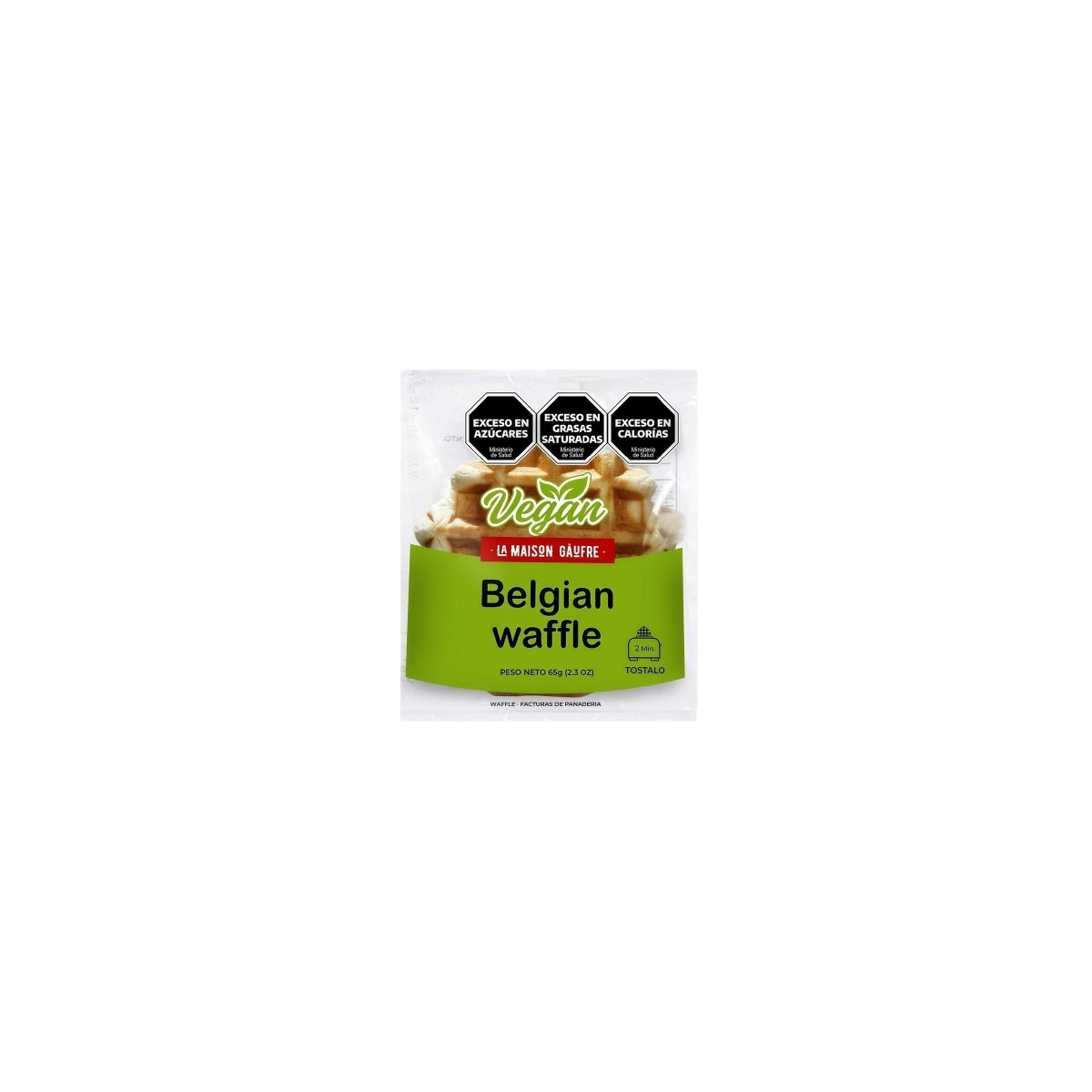 Waffles Belgas Veganos x 65 gr. - La Maison Gaufre