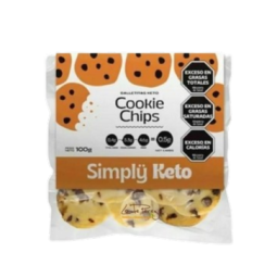 Cookies Keto con chips de chocolate x 100 gr. - Simply Keto