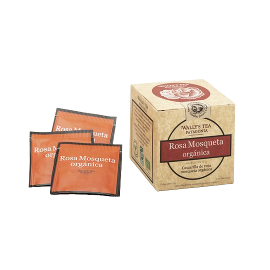 Té orgánico Rosa Mosqueta & Miel x 30 gr. - Wally´s Tea Patagonia