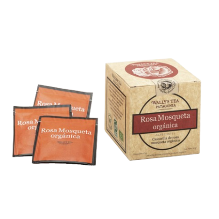 Té orgánico Rosa Mosqueta & Miel x 30 gr. - Wally´s Tea Patagonia