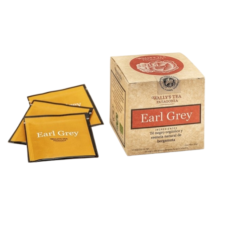 Té orgánico Earl Grey x 30 gr. - Wally´s Tea Patagonia