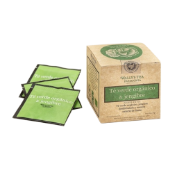 Té Verde orgánico & Jengibre x 30 gr. - Wally´s Tea Patagonia