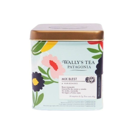 Lata mix Blest orgánico x 40 gr. - Wally´s Tea Patagonia