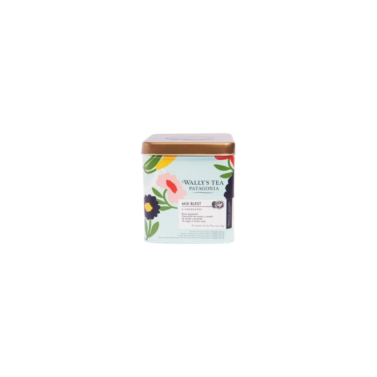 Lata mix Blest orgánico x 40 gr. - Wally´s Tea Patagonia Lata mix Blest orgánico x 40 gr. - Wally´s Tea Patagonia