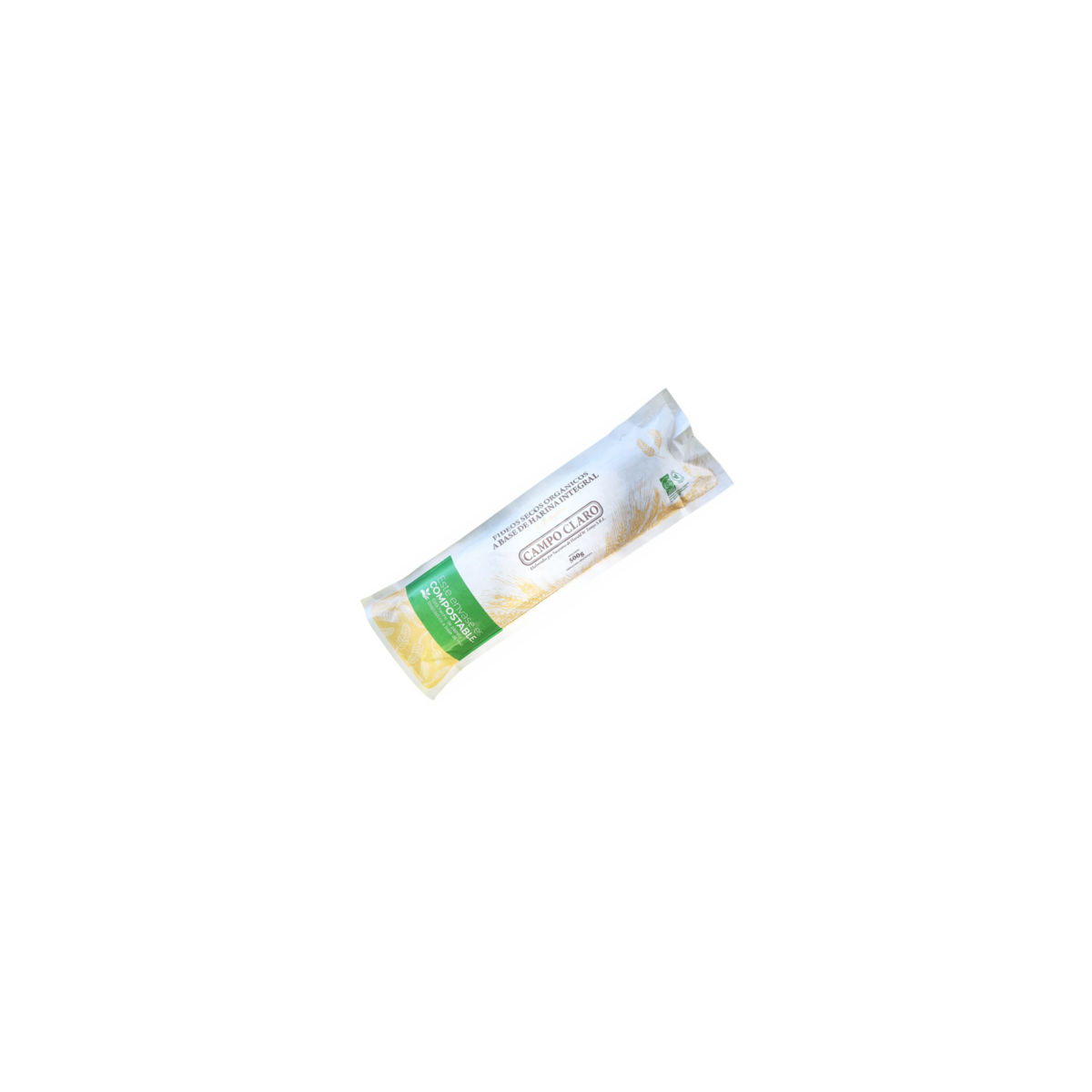 Fideos orgánicos a base de harina integral x 500 grs. - Campo Claro Fideos orgánicos a base de harina integral x 500 grs. - Campo Claro