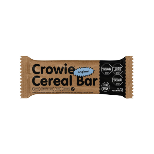 Barrita de cereal vegana Original x 25 gr. - Crowie