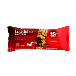 Barra protéica frutos secos y canberries arándanos rojos x 60 gr. - Laddubar