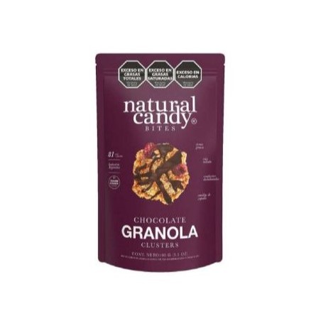 Granola clusters chocolate x 100 gr. - Natural Candy