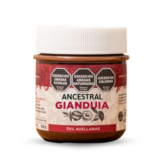 Pasta de avellanas y cacao x 200 gr. - Ancestral