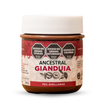 Pasta de avellanas y cacao x 200 gr. - Ancestral