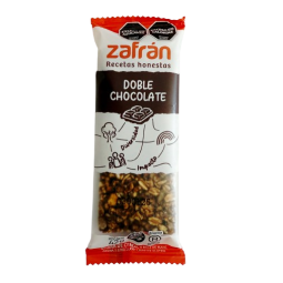 Barrita de cereal con doble chocolate x 42 gr. - Zafrán
