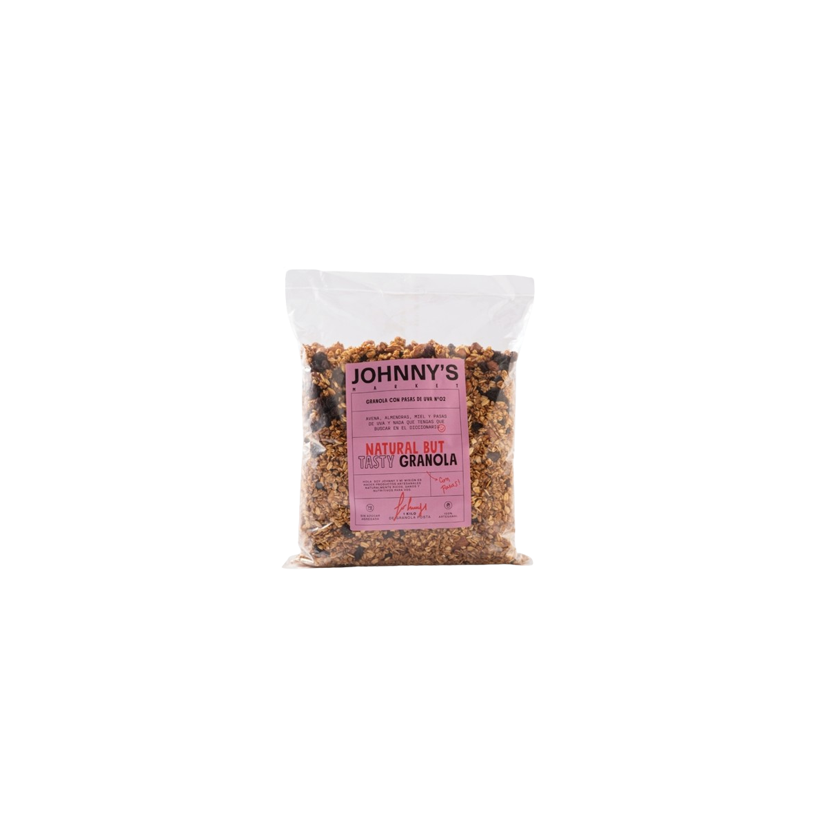 Granola con Pasas x kg - Johnny´s