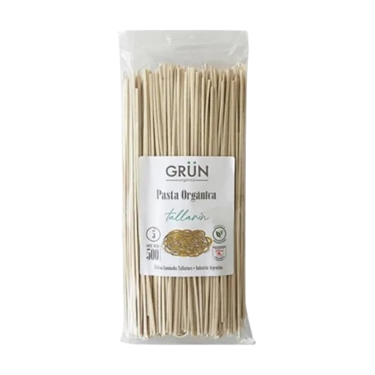 Fideos Tallarines orgánicos de trigo candeal x 500 gr. - Grun