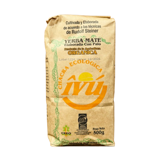 Yerba mate orgánica x 500 gr - Ivú