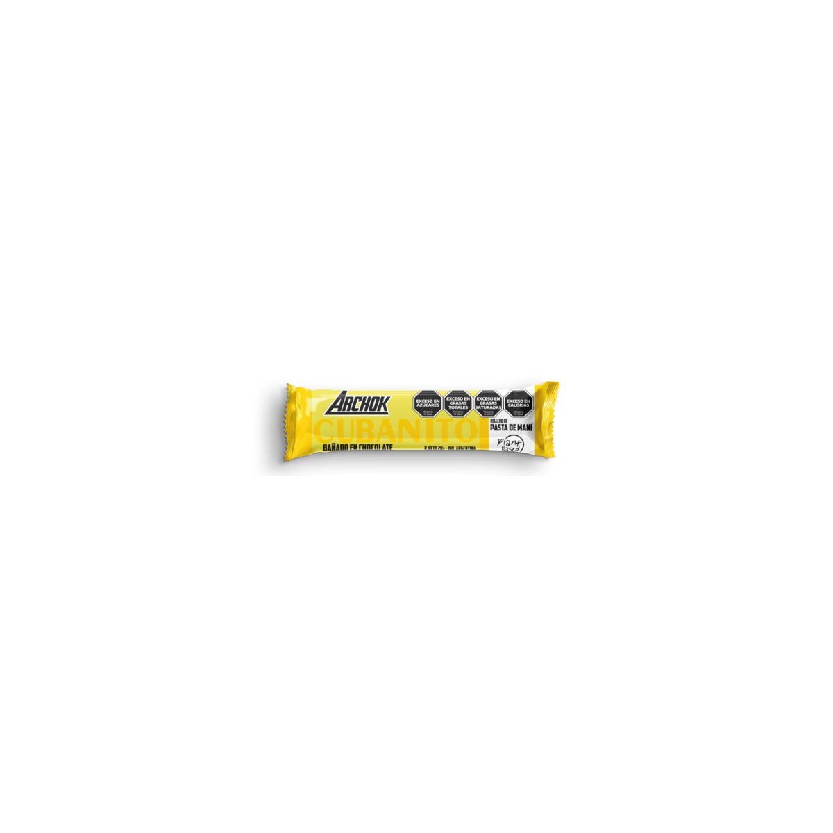Cubanito relleno de pasta de maní x 28 gr. - Archok Cubanito relleno de pasta de maní x 28 gr. - Archok