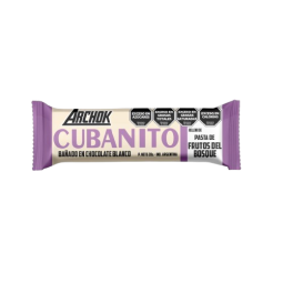 Cubanito relleno de pasta de Frutos del Bosque x 28 gr. - Archok