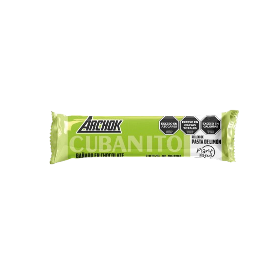 Cubanito relleno de pasta de Limón x 28 gr. - Archok