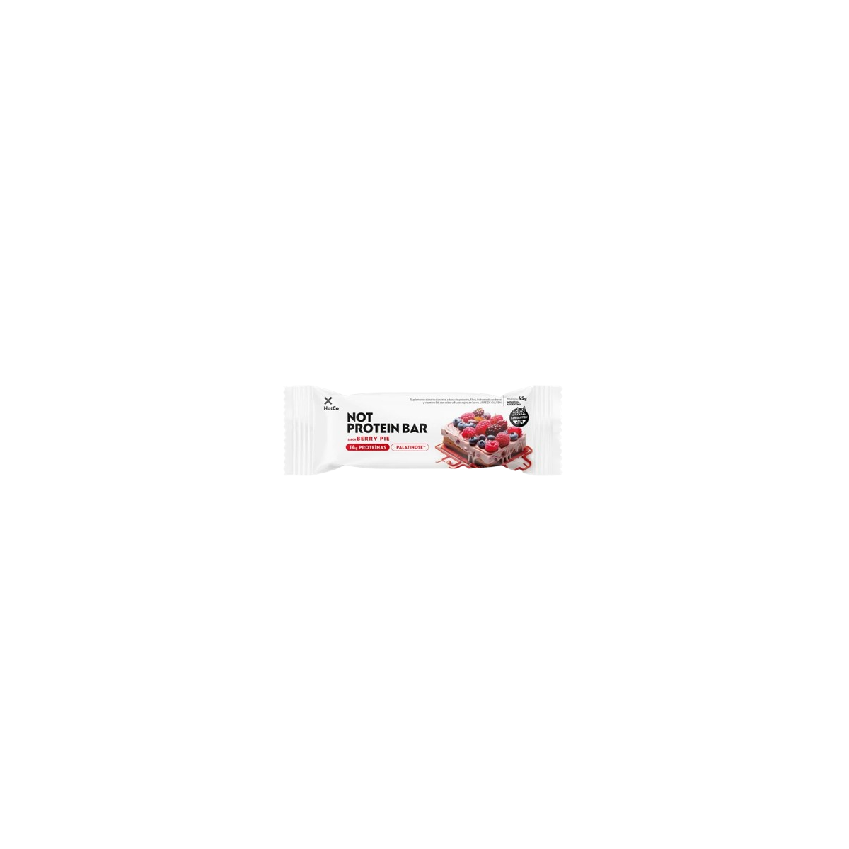 Not Protein Bar Berry Pie x 45 gr. - Not Co