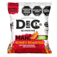 Maní Honey roasted Spicy x 75 gr. - Dec