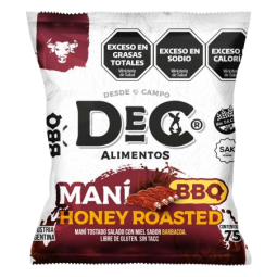 Maní Honey roasted BBQ x 75 gr. - Dec