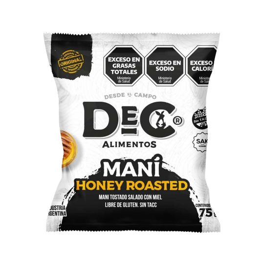 Maní Honey roasted x 75 gr. - Dec