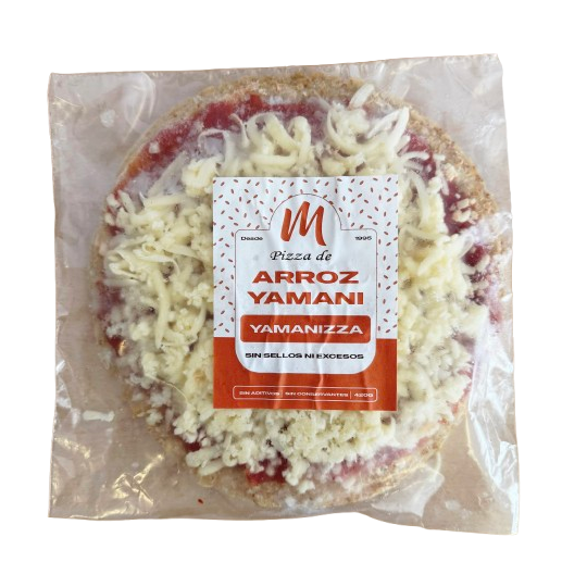 Pizza de Arroz Yamani muzzarela x 420 gr. - Maines
