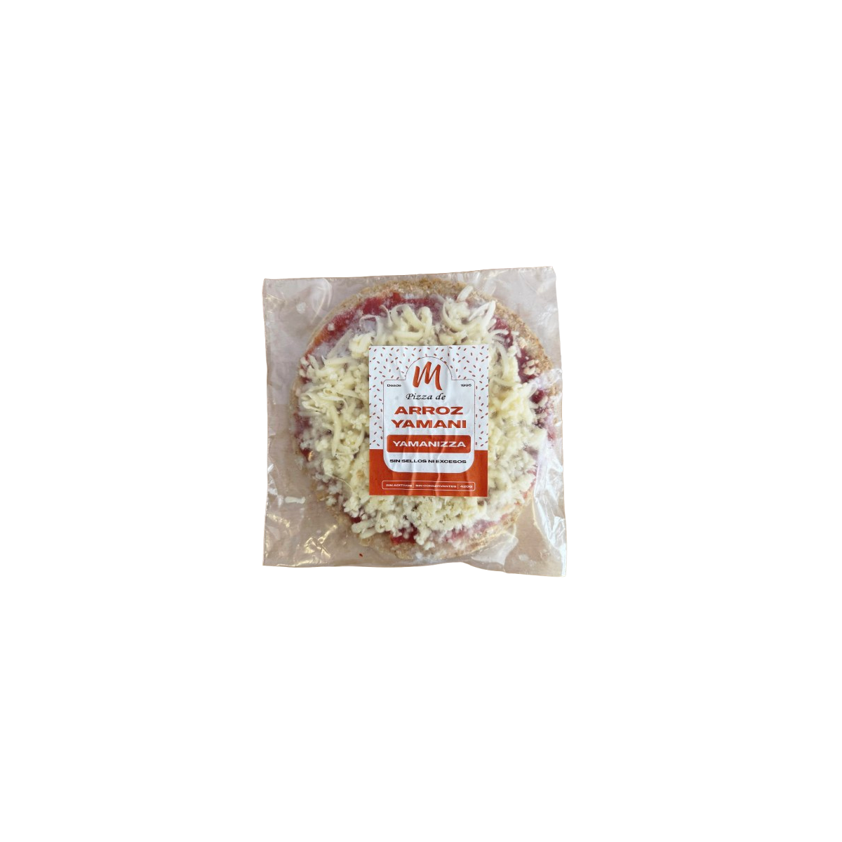 Pizza de Arroz Yamani muzzarela x 420 gr. - Maines Pizza de Arroz Yamani muzzarela x 420 gr. - Maines