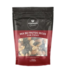 Mix de frutos secos con pasas x 350 gr. - Homemade