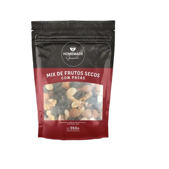 Mix de frutos secos con pasas x 350 gr. - Homemade