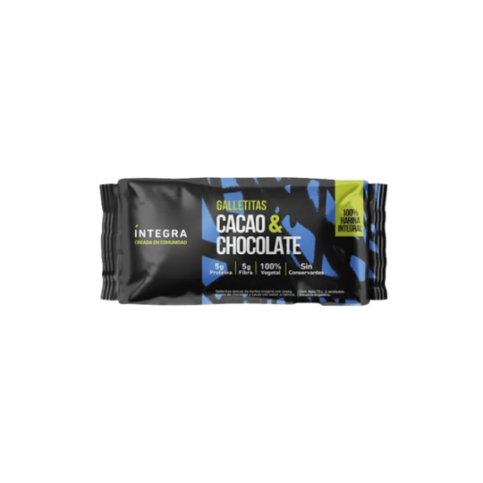 Galletitas de Cacao y chocolate x 72 gr. - Integra