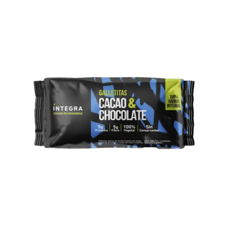 Galletitas de Cacao y chocolate x 72 gr. - Integra