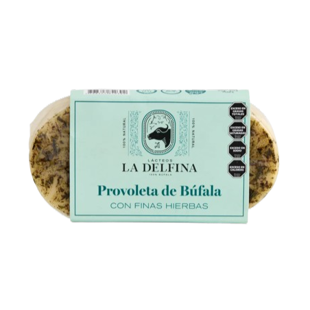 Provoleta de Búfala con Finas Hierbas x 2 unidades - La Delfina