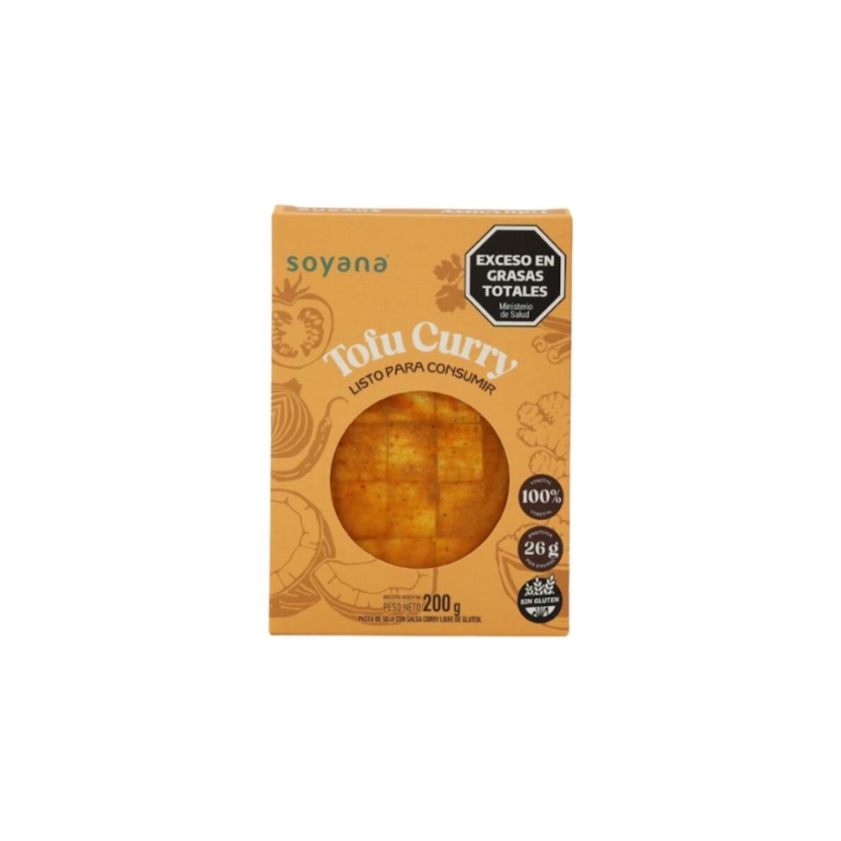Tofu Curry x 200 gr. - Soyana Tofu Curry x 200 gr. - Soyana