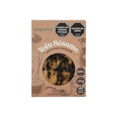 Tofu Sesamo x 200 gr. - Soyana