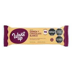 Barra de Quinoa y chocolate blanco Sin Tacc x 20gr - Wake Up