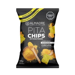 Chips de Masa Madre Cúrcuma x 115 gr. - Almadre