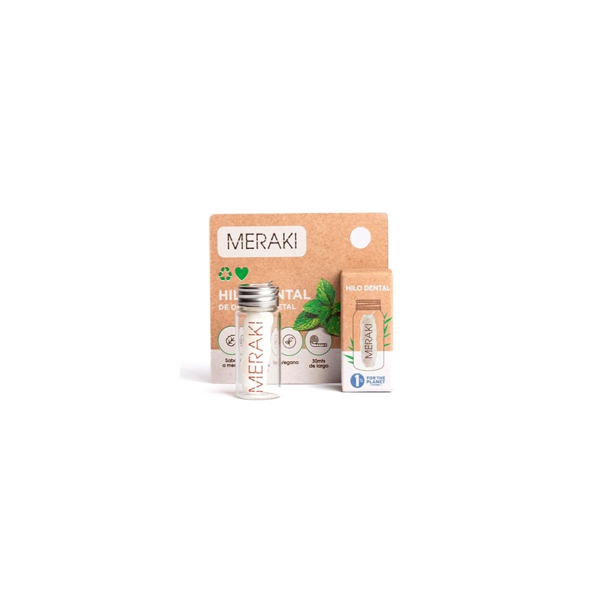Hilo Dental de origen Vegetal - Meraki Hilo Dental de origen Vegetal - Meraki