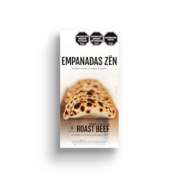 Empanada de Roast Beef con harina orgánica x 6 u. - Pizza Zën