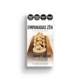 Empanada de Jamón y Queso con harina orgánica x 6 u. - Pizza Zën