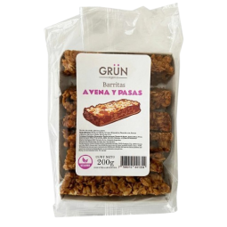 Barritas veganas de Avena y pasas x 6 unidades - Grün