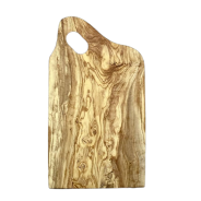 Tabla de madera de Olivo 23x40 cm. - San Nicolás