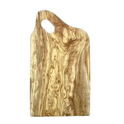 Tabla de madera de Olivo 23x40 cm. - San Nicolás