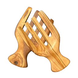 Set Tenedores de ensalada de Madera de Olivo. - San Nicolás