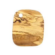 Tabla Chica de Madera de Olivo 15x18 cm. - San Nicolás