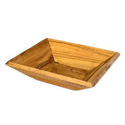 Ensaladera de madera de Olivo 30x30 cm. - San Nicolás