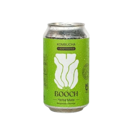 Kombucha Adaptógenos sabor Yerba Mate x 354 cc. - Booch